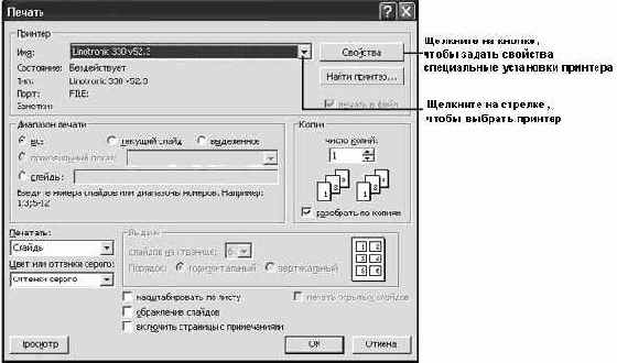 Работа в Microsoft PowerPoint XP