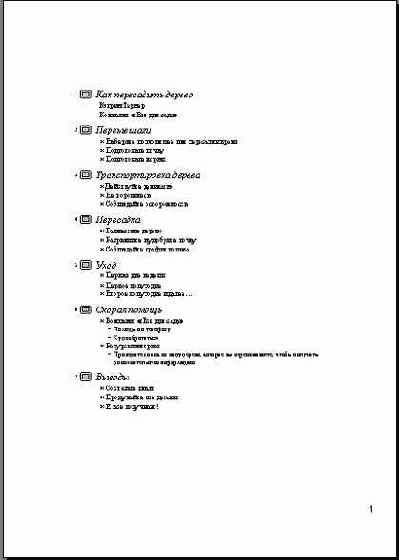 Работа в Microsoft PowerPoint XP