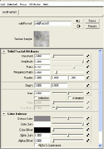  Attribute Editor...